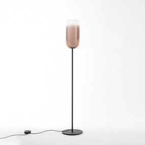 Stojacia lampa Artemide Gople čierna/meď 170 cm, E27, design Big