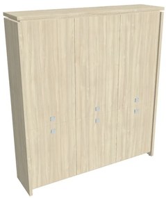 Vysoká skriňa Verno 188 x 46 x 210 cm, agát