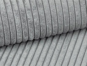 Svetlosivá menčestrová podnožka Campi – Cosmopolitan Design