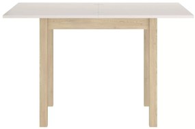 Rozkladací jedálenský stôl FLIP 80(160)X80 cm, kašmír/dub Cremona Torro