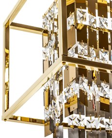 Toolight Toolight, závesné svietidlo 4xE27 APP1113-4CP, zlatá lesklá, OSW-04555