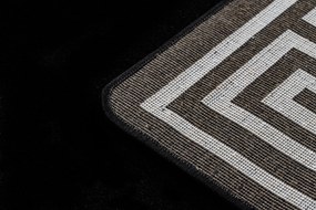Koberec HAMPTON Grecos  Grécky , čierny