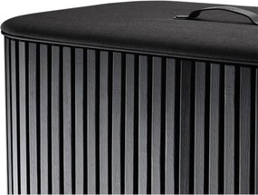 Čierny bambusový kôš na bielizeň 3x30 l Tota Trio Luxe – Joseph Joseph