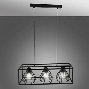 Závesné svietidlo Horus Košík 2901/Z-B-3 LW3