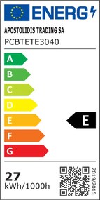 ACA Lighting LED lineárne vodotesné svietidlo TETE 30W/4000K/2700Lm/120°/IP66