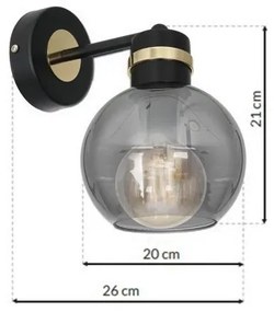Nástenné svietidlo OMEGA 1xE27/60W/230V