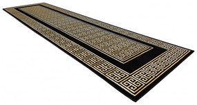 Dywany Łuszczów Behúň Gloss 6776 86 greek black/gold - 80x200 cm