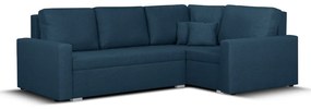 Rozkládací rohová sedací souprava MODO Tmavomodrá