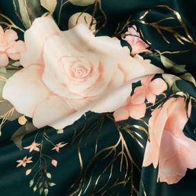 ZÁVES NA PÁSKE ROSE 135X270 CM VZOROVANÁ