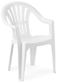 Kreslo KONA biele KLC