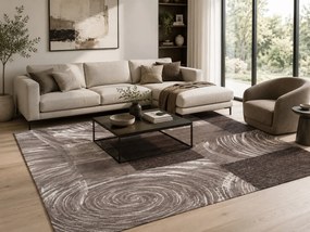 Ayyildiz, Kusový koberec Parma 9220 brown, 80x150, hnedá, chodba / predsieň
