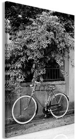 Artgeist Obraz - Bicycle and Flowers (1 Part) Vertical Veľkosť: 20x30, Verzia: Na talianskom plátne