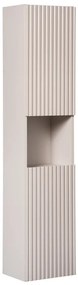 Vysokú závesnú kúpeľňovú skrinku Nova Cashmere 80-03-2D kašmírovú
