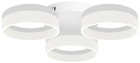 LED Stropné svietidlo RING 3xLED/12W/230V biele