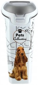 Kontajner a úložný box na granule pre psov, 23 l/10 kg DOG