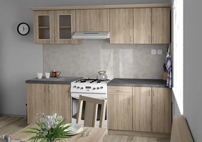 Nabytekmorava Kuchynská linka Bára B farba kuchyne: buk 381