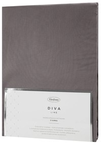 SATÉNOVÉ PRESTIERADLO DINA 100X200 CM, VÝŠKA 25 CM SIVÉ