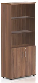 Vysoká skriňa Visio 80 x 38,5 x 183,5 cm, orech