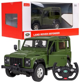 Autíčko R/C Land Rover Defender 1:14 RASTAR - zelené