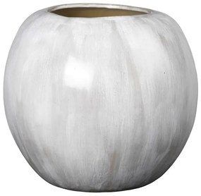 Broste Kameninová váza Apple 28 cm