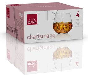 RONA 4x Pohár na nápoje CHARISMA 390ml