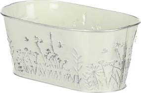 Obal na kvetináč tvar kvetináč, vintage zelený%