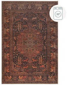 Vínovočervený prateľný koberec 115x170 cm Nico Global – Flair Rugs