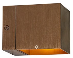 Sada 4 inteligentných nástenných svietidiel tmavo bronzová 8 cm vrátane WiFi G9 - Transfer