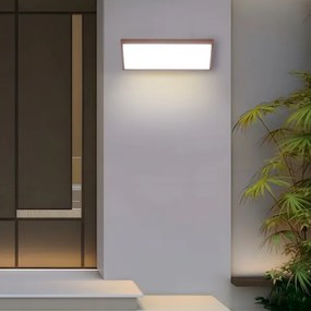 Brilagi - LED vonkajšie nástenné svietidlo TRIANGLE LED/42W/230V 3000/4000/6500K hnedá IP65