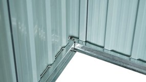Záhradný domček BestBerg ZS1-1A / 1,3 m² / 147 x 86 x 134 cm / sivá