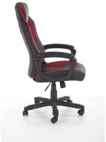 Kancelárska stolička HELO čierna/červená