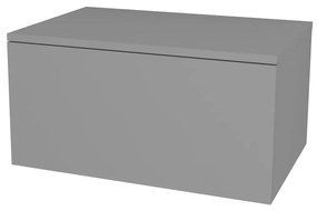 Mereo, Mereo Ponte, kúpeľňová skrinka 70 cm, Multidecor, Šedá supermat, MER-CN291SEDA