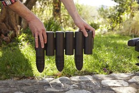 BAMA Záhradný obrubník BLOK dĺžka 2,3 m, hnedý