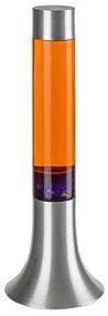 Rabalux 76026 dekoratívna lávová stolná LED lampa Poppilol, oranžovočervená