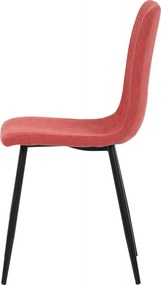 Autronic BONTEC Jedálenská stolička, červená, menčestrová látka, DCL-964 RED2 Farba: Červená