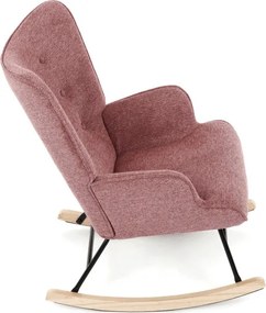 Hojdacie kreslo ružové AK-373 PINK2