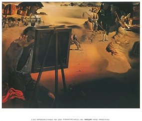Umelecká tlač Impression of Africa, 1938, Salvador Dalí
