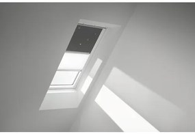 VELUX Zatemňovacia roleta na strešné okno manuálna DFD PK08 4665SWL antracit