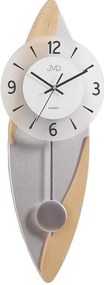 Dizajnové kyvadlové nástenné hodiny JVD NS18009/68, 60cm