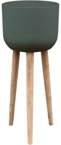Refined Retro with feet Landon pine green 36x86 cm