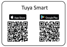 Dotykový spínač jednopólový SMART 800W/230V čierna Wi-Fi Tuya