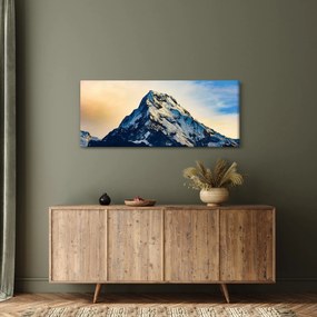 Obraz zasnežených hôr, Nepál (120x50 cm)