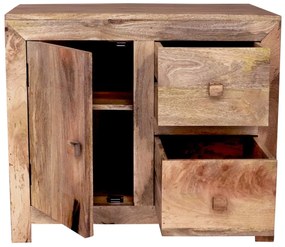 furniture-nabytek.cz - Masívna skrinka pod umývadlo 80x70x45 z mangového dreva