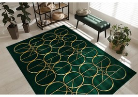 Kusový koberec Ema zelený 140x190cm