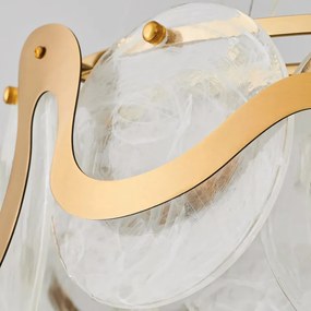 Toolight Toolight, stropné svietidlo, 8xE14, APP1544-8CP, zlatá matná, OSW-04064