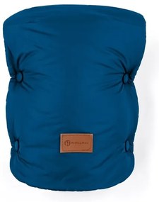 PETITE&amp;MARS - SADA Detský fusak 3v1 JIBOT + rukávniky na kočík modrá