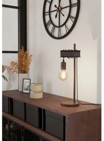 Eglo 43525 - Stolná lampa TOWNSHEND 1xE27/10W/230V