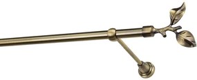 Garniže 19mm - jednoradové - LIST ROSE - antik