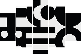 Obraz - Geometrická abstrakcia N⁰3 (150x105 cm)