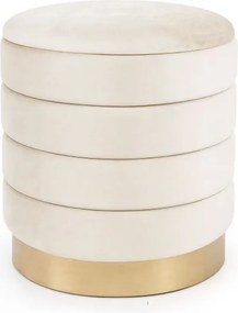 Taburetka LUNA krémová